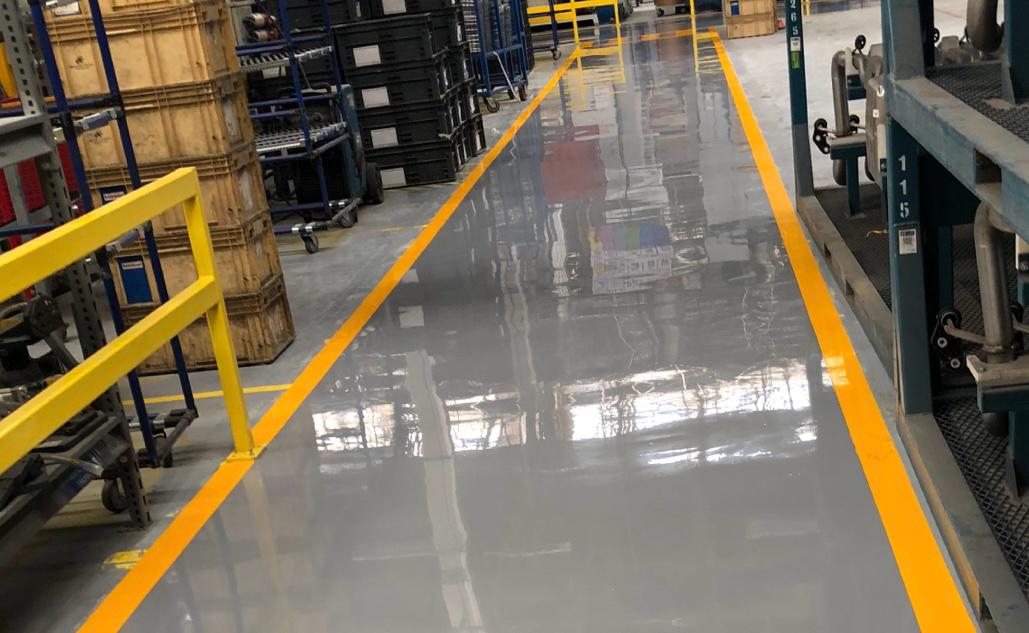 IMPLEMENTACIÓN DE PISO EPOXICO IMPLEMENTACIÓN DE PISO EPOXICO